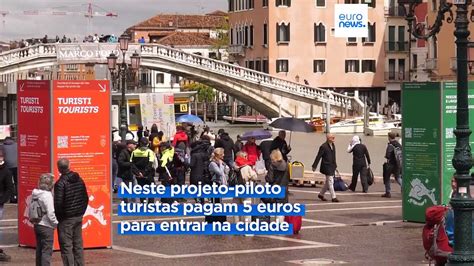 Veneza Come A A Multar Os Turistas Que N O Pagam A Entrada No Centro