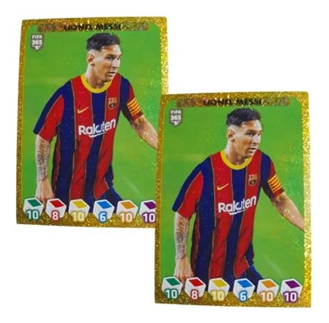 Estampa Lionel Messi Fifa Panini Meses Sin Inter S