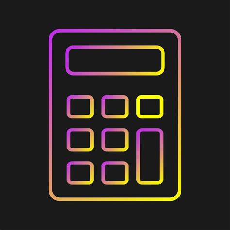 Calculator Vector Icon 23694333 Vector Art At Vecteezy