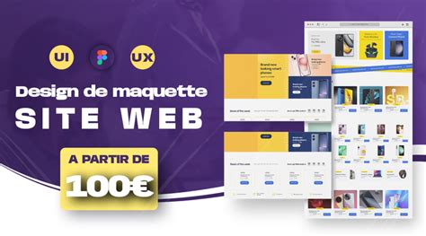 Je vais créer la maquette UI UX de votre site web avec FIGMA par DevRichard