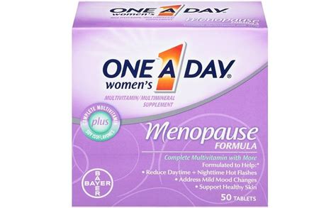 One A Day Womens Menopause Formula Review Mommy Authority