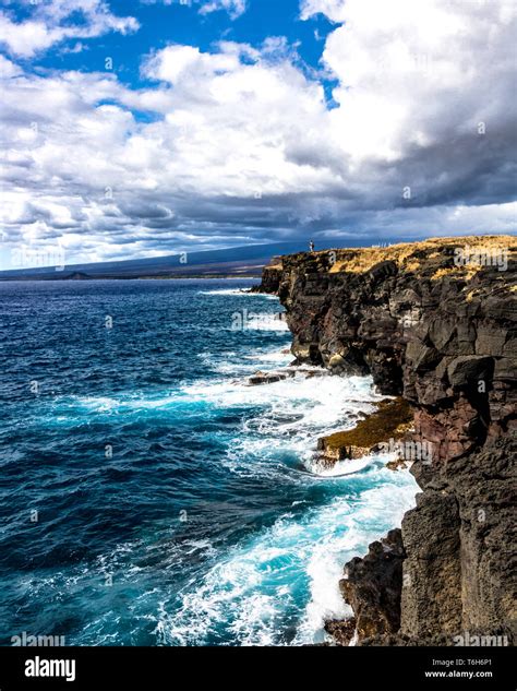 Hawaii South Point Stock Photo Alamy