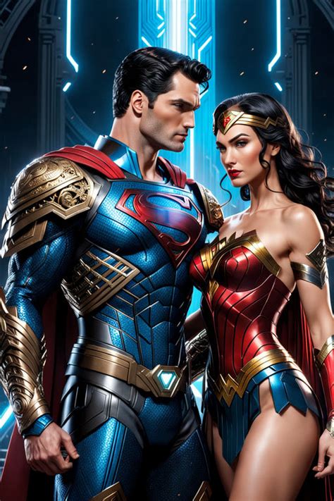 Superman And Wonder Woman Together