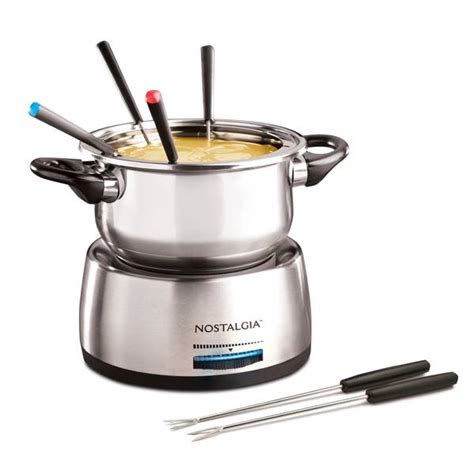 Nostalgia Stainless Steel Electric Fondue Pot - FPS200 | Blain's Farm ...