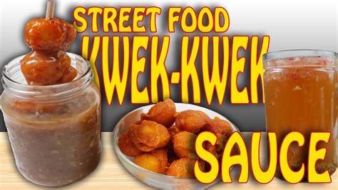 How To Make Kwek Kwek Sauce Filipino Street Food Sauce Youtube