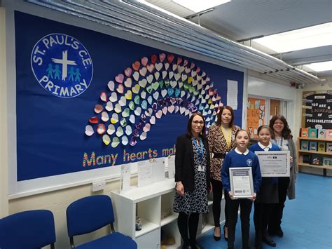 St Pauls Cofe Primary School Becomes The First Stoke On Trent