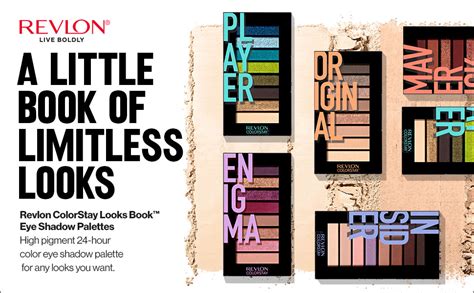 Amazon.com : Revlon Eyeshadow Palette, ColorStay Looks Book Eye Makeup ...