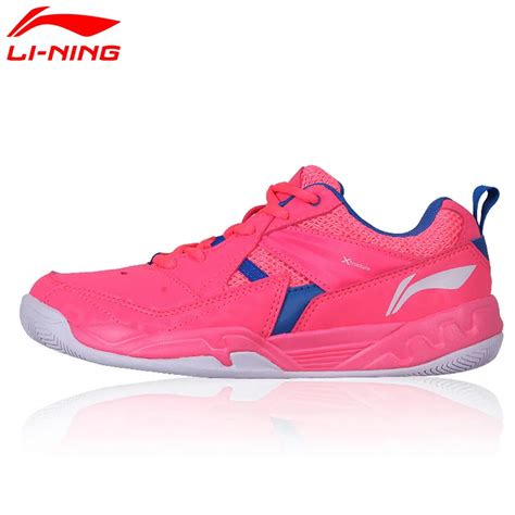 Li Ning Women Badminton Shoes Breathable Wearable Lining Sports Shoes Cushion Sneakers Aytm072