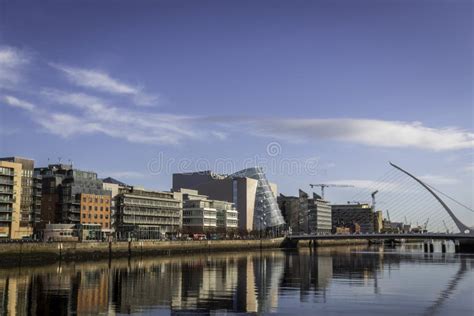 Dublin Quays Stock Photo Image Of Liffey Quays Sunset 54672516