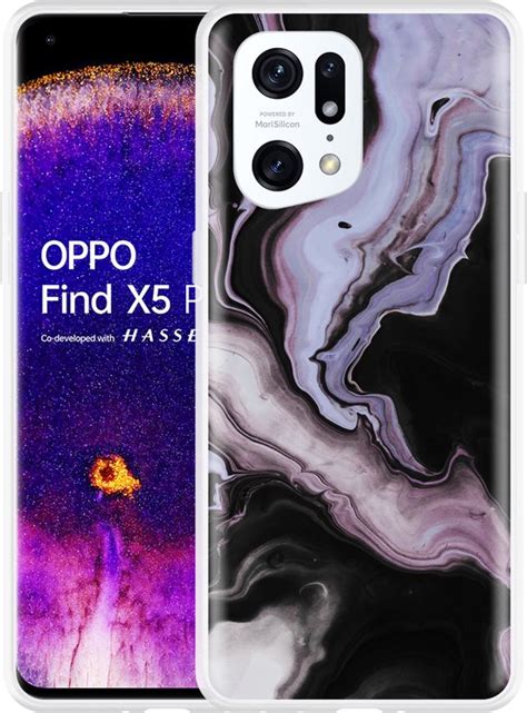 Oppo Find X5 Pro Hoesje Liquid Marble Designed By Cazy Bol