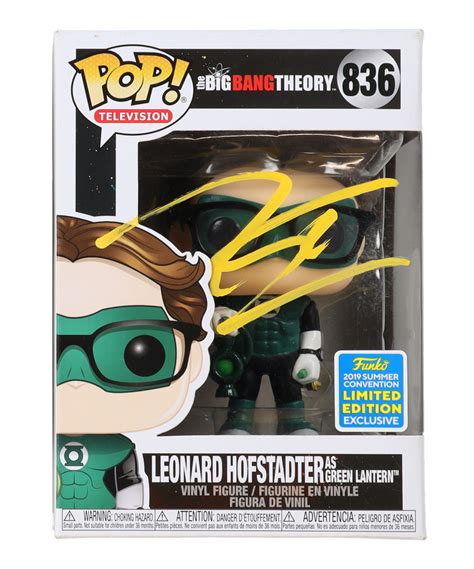 Johnny Galecki Signed The Big Bang Theory 836 Leonard Hofstader As