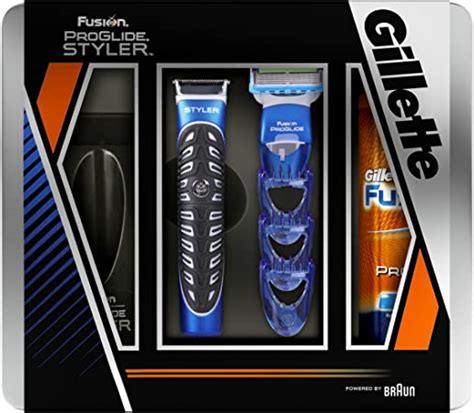 Gillette Fusion Proglide Geschenkset Rasierer Styler Und Rasiergel