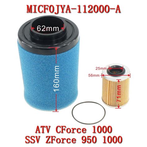 Air Filter Element Oil Filter Set 0JYA 112000 A For CF Moto ATV