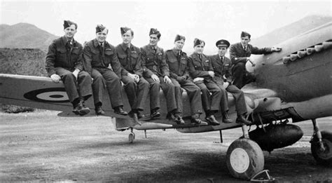 Pilots No 111 F Squadron Rcaf