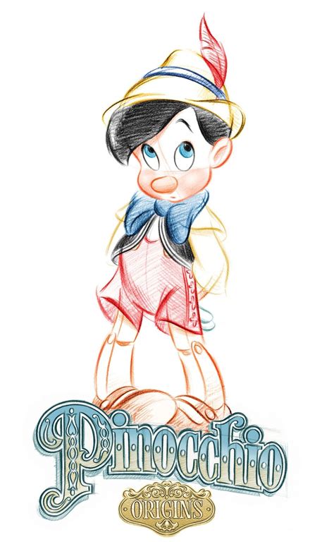 Pinocchio Origins By Pedro Astudillo Easy Disney Drawings Disney