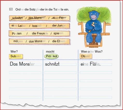 Bestbewertet Subjekt Pr Dikat Objekt Grundschule Arbeitsbl Tter Sie