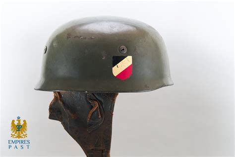 Early M38 German Jumpmaster Paratrooper Helmet - Empires Past