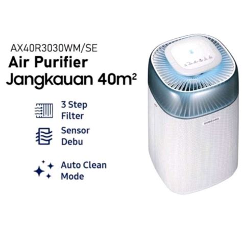 Jual Samsung Air Purifier Ax R Wm New Resmi Samsung Indonesia Di