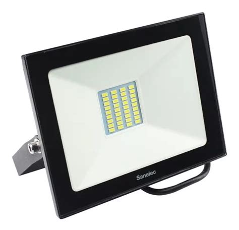 Luminario Led Fijo Sanelec 2700lm 30w Ultradelgado Luz Fría