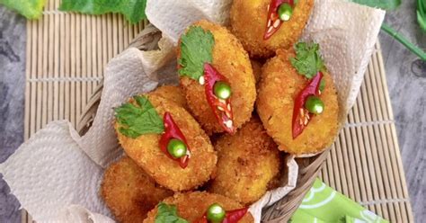 Resep Kroket Kentang Isi Sayuran Oleh Indah Tuwiarsih Cookpad