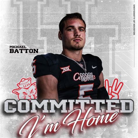 Michael Batton Linebacker Houston Cougars Nil Profile Opendorse