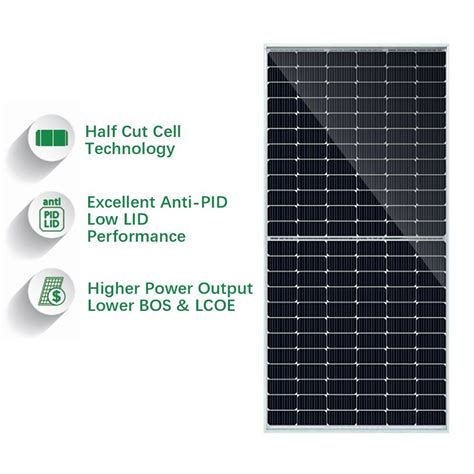 Tipo N Bifacial Topcon De Vidrio De Doble Panel Solar Fotovoltaico 560W