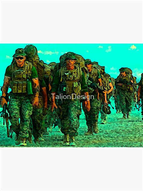 "Marines" Sticker by TalionDesign | Redbubble