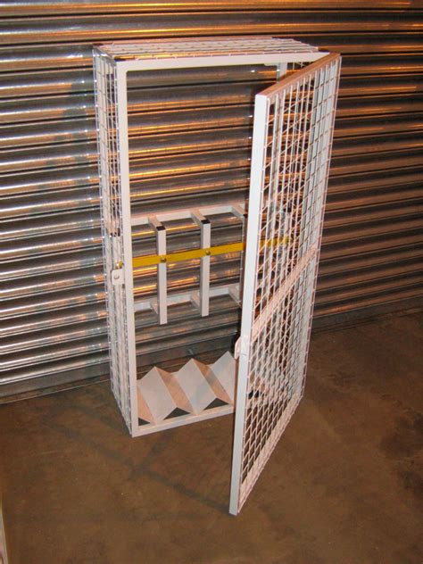 Ambulance Gas Cylinder Storage Cage Storage Aspects