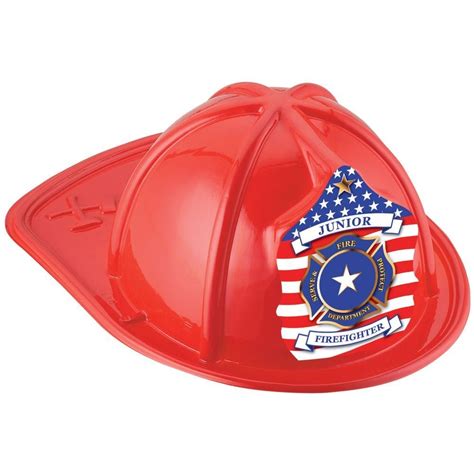 Patriotic Red Junior Firefighter Hat Positive Promotions