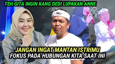 Dedi Mulyadi Bahagia Teh Gita Larang Kang Dedi Ingat Mantan Istrinya