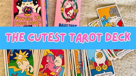 Wyspell Cat Tarot Cards Paws Tarot Deck Review And Flip Through Youtube