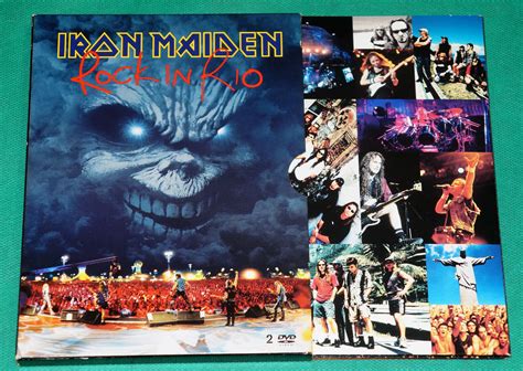 Rock In Rio Iron Maiden Dvd Comprar Usado No Brasil Rock In Rio