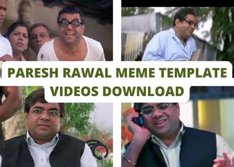 paresh rawal memes welcome Meme Template - Get Meme Templates