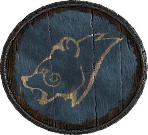 Hold Guard Shields Stark Sigil Elder Scrolls Art Skyrim