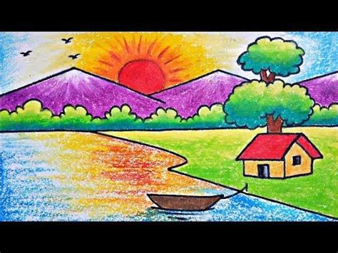 Easy Scenery Drawing for Beginners