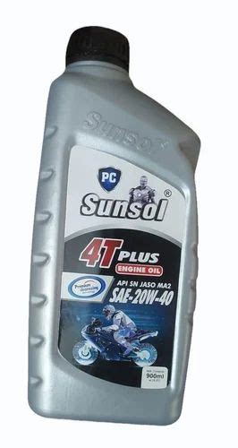 Full Synthetic Sunsol W T Ml Engine Oil Bottle Of Ml At