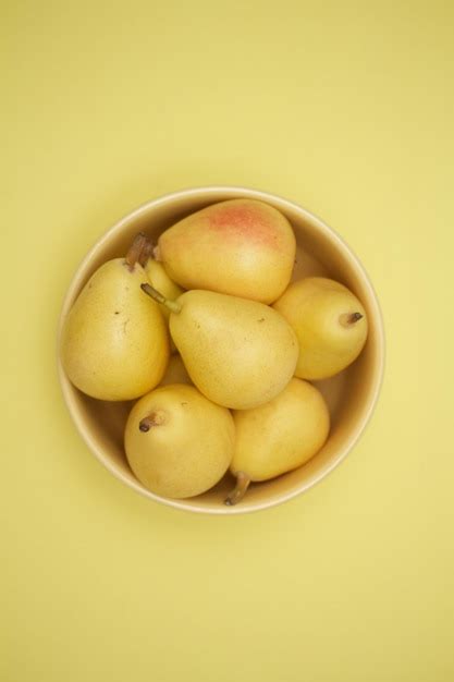 Premium Photo Directly Above Shot Of Fruits In Bowl