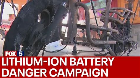 Fdny Launches Lithium Ion Battery Danger Campaign Youtube