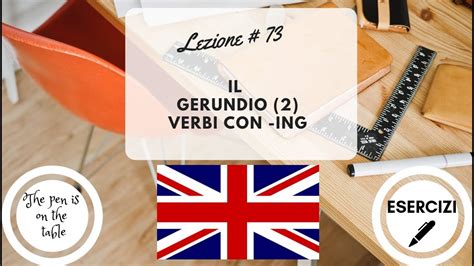 Lezioni Di Inglese Lezione 73 IL GERUNDIO 2 VERBI Con Esercizi