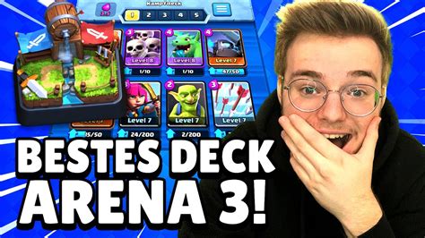 Das BESTE DECK für ARENA 3 Tipps Tricks für Anfänger Clash