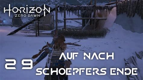 HORIZON ZERO DAWN Auf nach Schöpfers Ende 29 PC 4K Gameplay