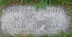 John Frank Griffith 1887 1973 Mémorial Find a Grave