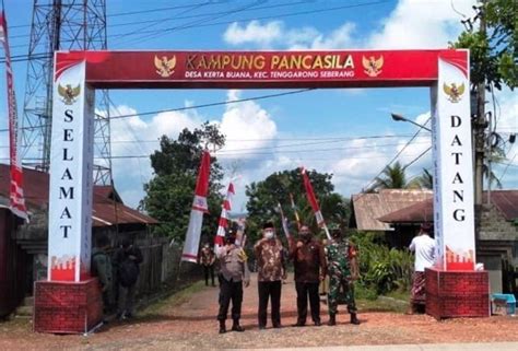 Mengenal Lebih Dekat Kampung Pancasila Di Kertabuana Kukar