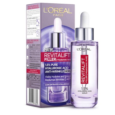 Buy L Oreal Paris Revitalift Filler Hyaluronic Acid Anti Wrinkle Serum