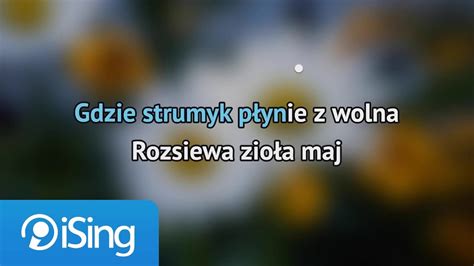 Piosenka Harcerska Stokrotka Ros A Polna Karaoke Ising Youtube