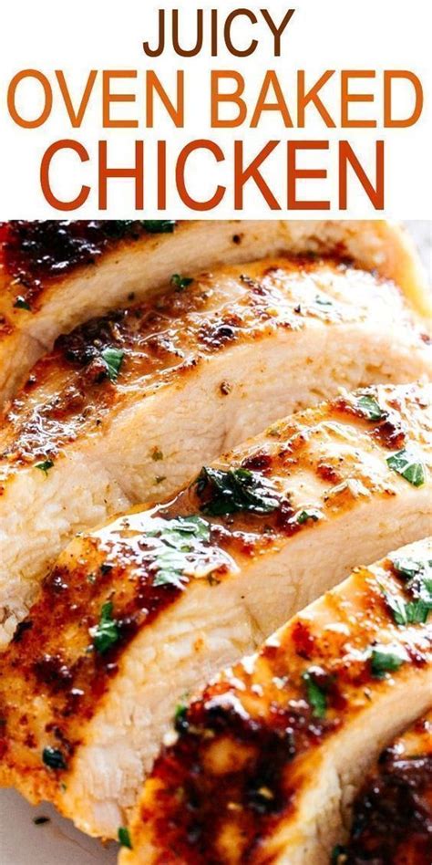 Oven Baked Chicken Breasts The Best Way To Bake Chicken Breasts Artofit