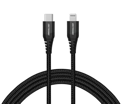 Premium Nylon Braided Cable Type C To Lightning Lectronic