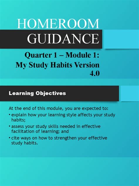 Homeroom Guidance 9 Pdf Test Assessment Learning Styles