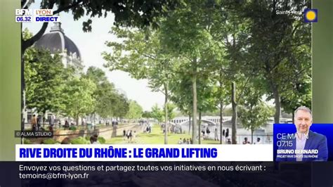 Lyon la rive droite du Rhône réaménagée d ici 2030