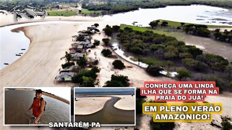 CONHEÇA UMA LINDA ILHA QUE SE FORMA NA PRAIA DO JUÁ EM PLENO VERÃO